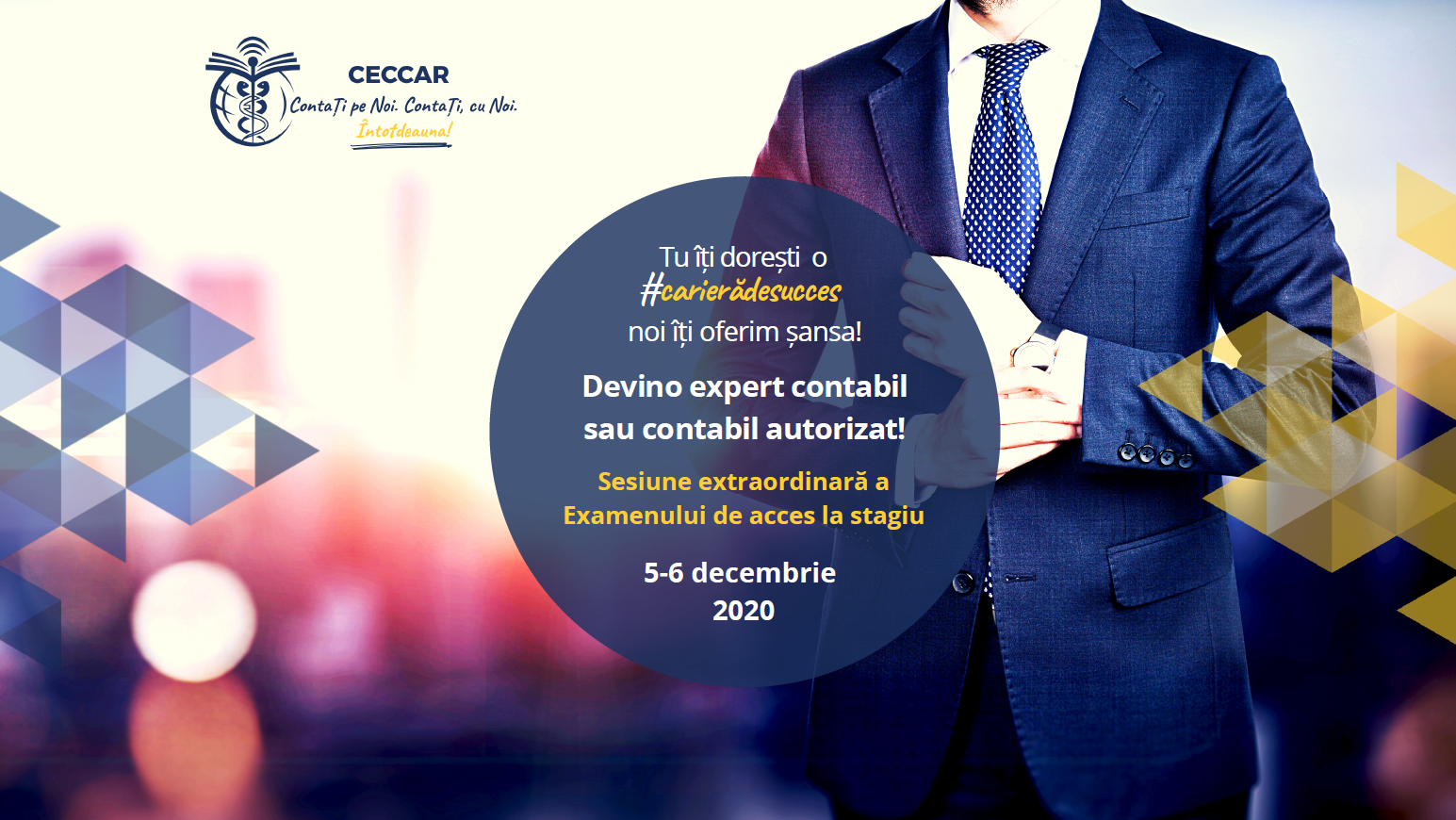 Sesiune extraordinara Examen de acces CECCAR decembrie 2020